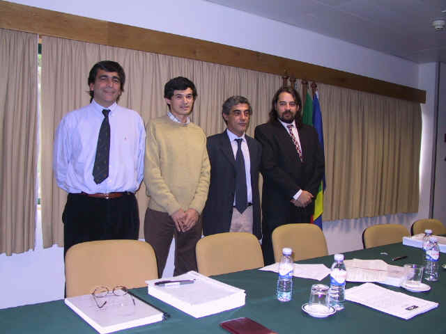 Prof. Doutor Jos Lemos, Dr. Laurindo Sobrinho, Prof. Doutor Jos Carmo, Prof. Doutor Eduardo Ferm